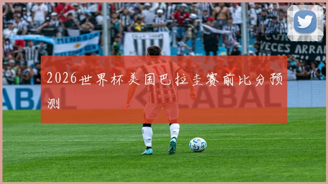 2026世界杯美国巴拉圭赛前比分预测